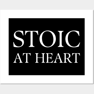 Stoic At Heart Posters and Art